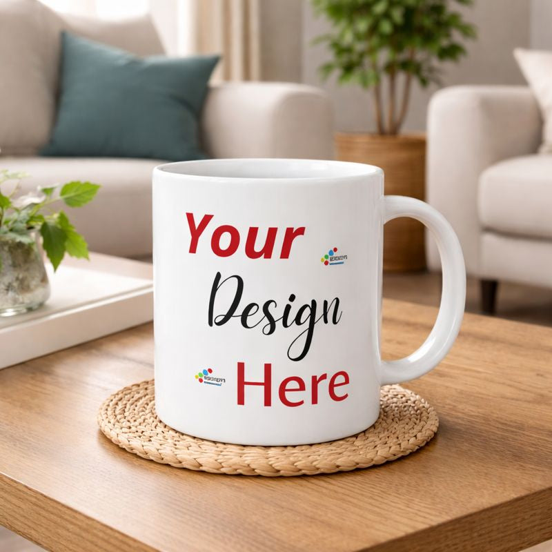 Custom Personalized 11 oz / 15 oz Mug – Add Your Text, Photo or Logo