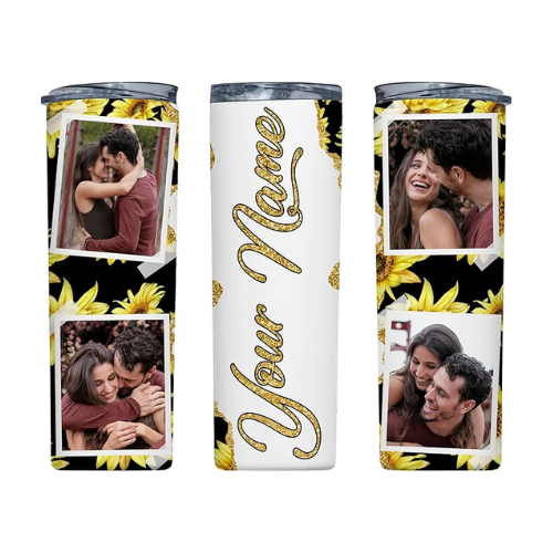 Custom Personalized 20 oz Tumbler – Add Your Text, Photo or Logo for a One-of-a-Kind Design